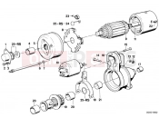BMW Motorrad BMW CLASSIC 1988 R-Models 2V R 65 RT SF Starter single parts / Bosch