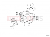 BMW Motorrad BMW CLASSIC 1988 R-Models 2V R 65 RT SF Starter mounting hardware