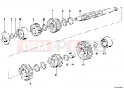 BMW Motorrad BMW CLASSIC 1988 R-Models 2V R 65 RT SF Output shaft