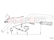 BMW Motorrad BMW CLASSIC 1988 R-Models 2V R 65 RT SF Retrofit kit, heated handle