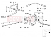 BMW Motorrad BMW CLASSIC 1988 R-Models 2V R 65 RT SF Rear wheel brake