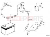BMW Motorrad BMW CLASSIC 1988 R-Models 2V R 65 RT SF Front brake-brake pipe