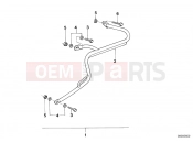 BMW Motorrad BMW CLASSIC 1988 R-Models 2V R 65 RT SF Set of case holders / integral case