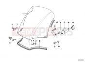 BMW Motorrad BMW CLASSIC 1988 R-Models 2V R 65 RT SF Windshield