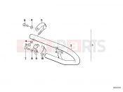 BMW Motorrad BMW CLASSIC 1988 R-Models 2V R 65 RT SF Safety bar