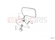 BMW Motorrad BMW CLASSIC 1988 R-Models 2V R 65 RT SF Mirror