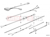 BMW Motorrad BMW CLASSIC 1988 R-Models 2V R 65 RT SF Various additional cable harnesses