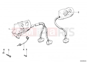 BMW Motorrad BMW CLASSIC 1988 R-Models 2V R 65 RT SF Combination switch at handlebar