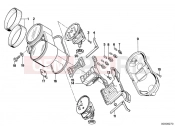 BMW Motorrad BMW CLASSIC 1988 R-Models 2V R 65 RT SF Instruments/mounting parts