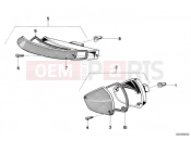 BMW Motorrad BMW CLASSIC 1988 R-Models 2V R 65 RT SF Front turn indicator