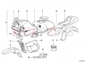 BMW Motorrad BMW CLASSIC 1988 R-Models 2V R 65 RT SF Painted Parts