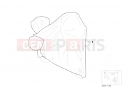 BMW Motorrad BMW CLASSIC 1988 R-Models 2V R 65 RT SF tarpaulin