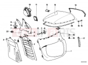 BMW Motorrad BMW CLASSIC 1988 R-Models 2V R 100 RS Engine cowl/Windshield