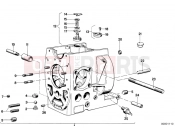 BMW Motorrad BMW CLASSIC 1985 R-Boxer R45T Engine housing