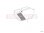 BMW Motorrad BMW CLASSIC 1985 R-Boxer R45T Battery cover