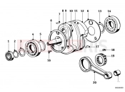 BMW Motorrad BMW CLASSIC 1952 Boxer R68 Crankshaft