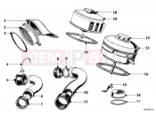 BMW Motorrad BMW CLASSIC 1952 Boxer R68 Air cleaner