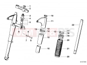 BMW Motorrad BMW CLASSIC 1952 Boxer R68 Telescope-fork