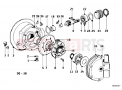 BMW Motorrad BMW CLASSIC 1952 Boxer R68 Rear Axle