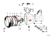 BMW Motorrad BMW CLASSIC 1952 Boxer R68 Headlight