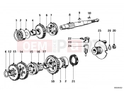 BMW Motorrad BMW CLASSIC 1953 Boxer R51/3 4-gear transmission