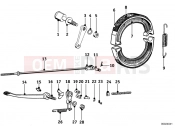BMW Motorrad BMW CLASSIC 1953 Boxer R51/3 Rear wheel brake