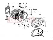 BMW Motorrad BMW CLASSIC 1959 Boxer R50 Cylinder Head