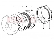 BMW Motorrad BMW CLASSIC 1959 Boxer R50 Clutch - single parts