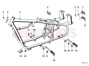 BMW Motorrad BMW CLASSIC 1959 Boxer R50 Motorcycle frame
