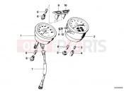 BMW Motorrad BMW CLASSIC 1984 R-Models 2V R 80 ST Instruments combinat-.single components