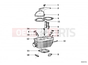 BMW Motorrad BMW CLASSIC 1963 1-Cyl. R27 Cylinder Head