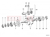 BMW Motorrad BMW CLASSIC 1963 1-Cyl. R27 Crankshaft
