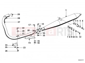 BMW Motorrad BMW CLASSIC 1963 1-Cyl. R27 Exhaust system