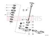 BMW Motorrad BMW CLASSIC 1963 1-Cyl. R27 Upper fork cross brace