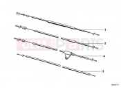 BMW Motorrad BMW CLASSIC 1963 1-Cyl. R27 Bowden cable