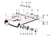 BMW Motorrad BMW CLASSIC 1963 1-Cyl. R27 Rear trailing arm