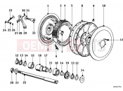 BMW Motorrad BMW CLASSIC 1963 1-Cyl. R27 Brakes