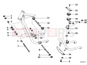 BMW Motorrad BMW CLASSIC 1963 1-Cyl. R27 Engine Suspension