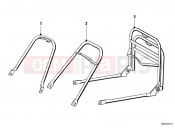 BMW Motorrad BMW CLASSIC 1963 1-Cyl. R27 Set case holder