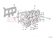 BMW Motorrad BMW CLASSIC 1990 K-Model 3-cyl. K 75 RT (0565,0573) Cylinder Head