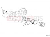 BMW Motorrad BMW CLASSIC 1990 K-Model 3-cyl. K 75 RT (0565,0573) Connecting rod