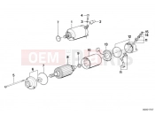 BMW Motorrad BMW CLASSIC 1990 K-Model 3-cyl. K 75 RT (0565,0573) Starter single parts
