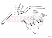 BMW Motorrad BMW CLASSIC 1990 K-Model 3-cyl. K 75 RT (0565,0573) Handlebar