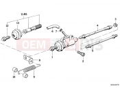 BMW Motorrad BMW CLASSIC 1990 K-Model 3-cyl. K 75 RT (0565,0573) Rear brake master cylinder