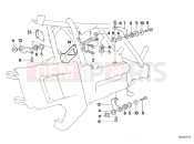 BMW Motorrad BMW CLASSIC 1990 K-Model 3-cyl. K 75 RT (0565,0573) Fairing bracket