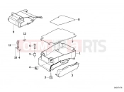 BMW Motorrad BMW CLASSIC 1990 K-Model 3-cyl. K 75 RT (0565,0573) Tool box