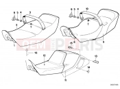 BMW Motorrad BMW CLASSIC 1990 K-Model 3-cyl. K 75 RT (0565,0573) Bench seat