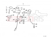 BMW Motorrad BMW CLASSIC 1990 K-Model 3-cyl. K 75 RT (0565,0573) Additional instruments