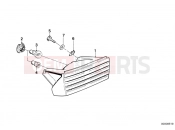 BMW Motorrad BMW CLASSIC 1990 K-Model 3-cyl. K 75 RT (0565,0573) Rear light