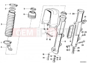BMW Motorrad BMW CLASSIC 1990 R-Models 2V R 65 GS Fork slider